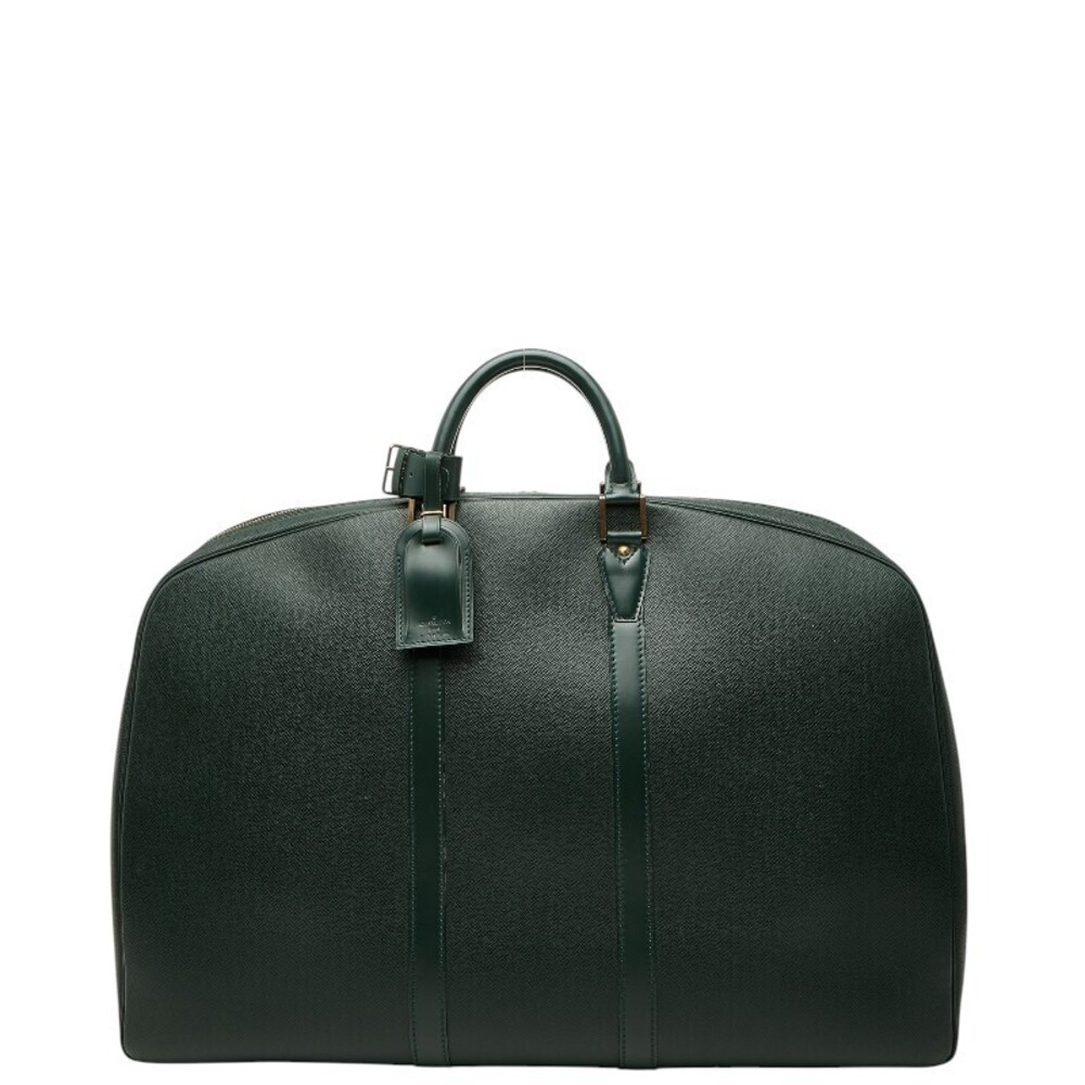 Louis Vuitton Taiga Elanga En Poche Boston Bag Travel Epicea Green Leather